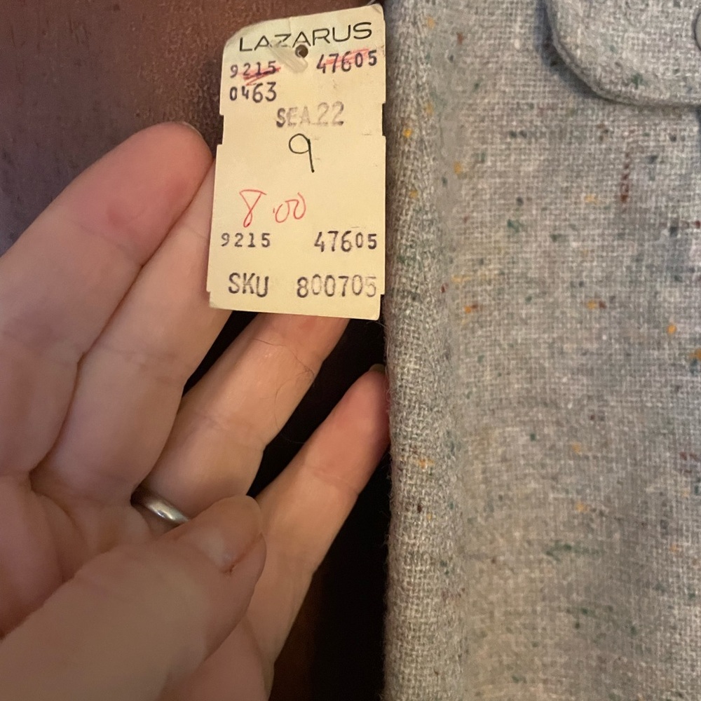 Vintage Bobbie Brooks tweed skirt - Picture 9 of 10